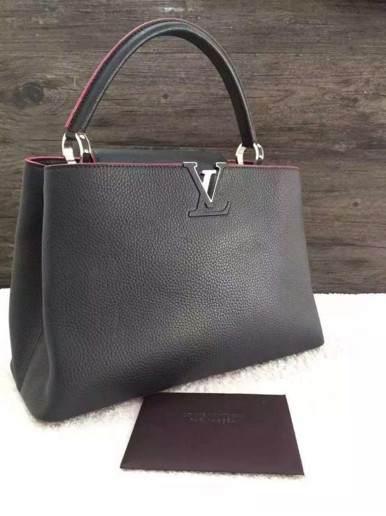 鉴定真假攻略LVCapucines手袋