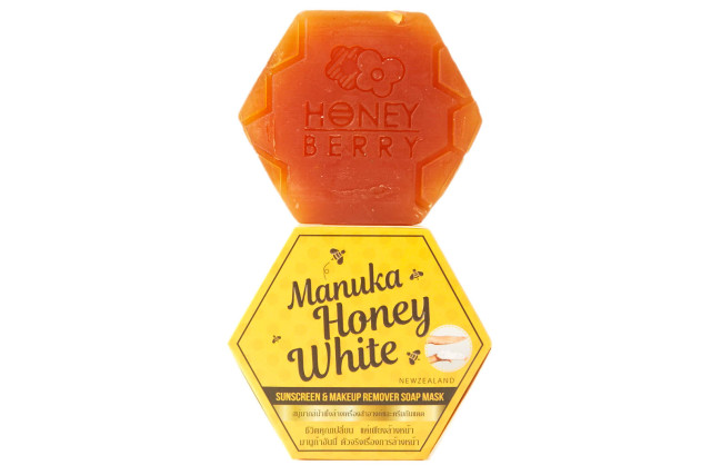 泰国皇室名媛热推神器HoneyBerry麦卢卡蜂蜜面膜皂，曼谷必BUY