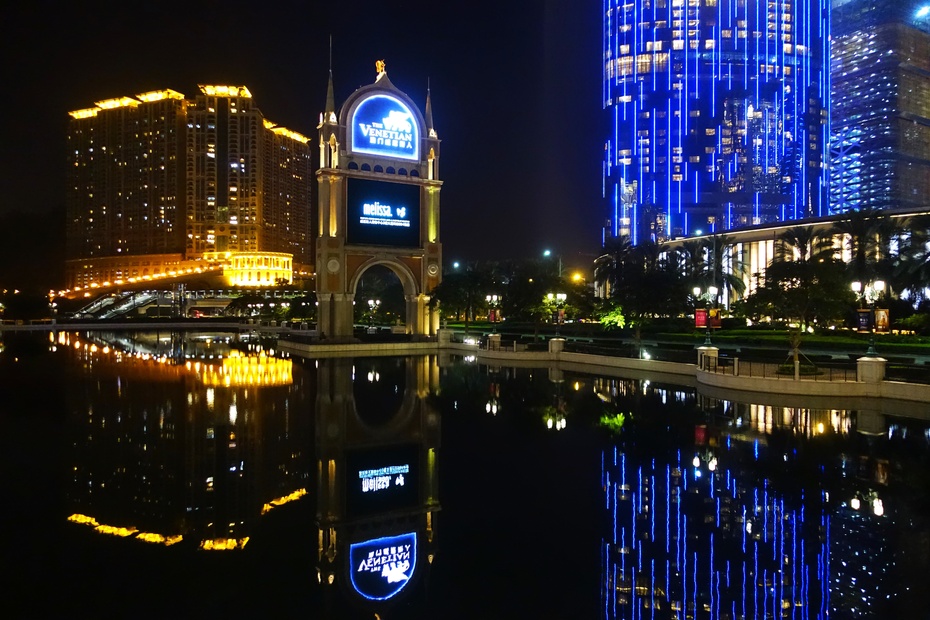 澳门威尼斯金碧辉煌吗,澳门威尼斯人金碧辉煌的大堂长廊