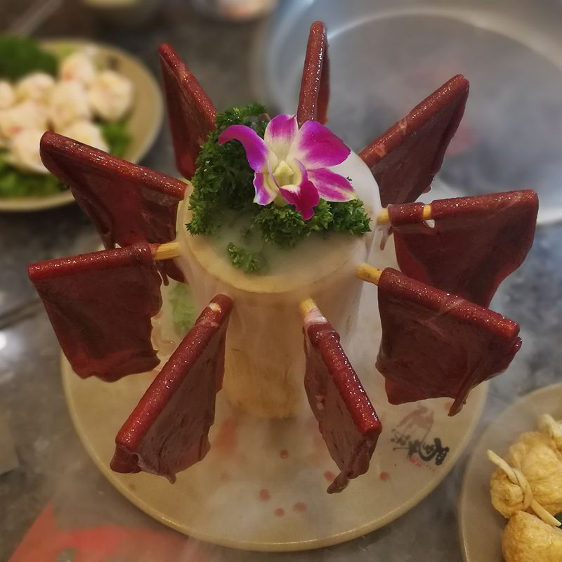 花千骨牛肉,蜀大侠火锅贵妃牛肉怎么吃