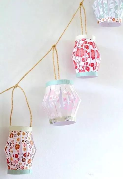 美翻了的灯,美丽又简单的中秋节灯笼