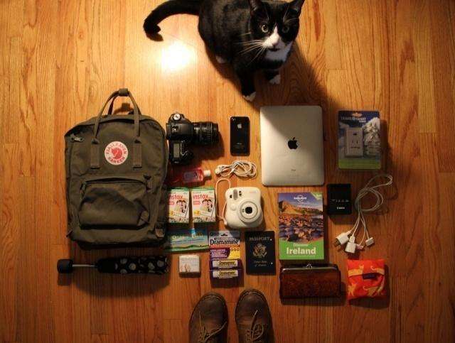 背上它拍照时脸算什么，它才是重点！我的“Kanken”就是无极限！