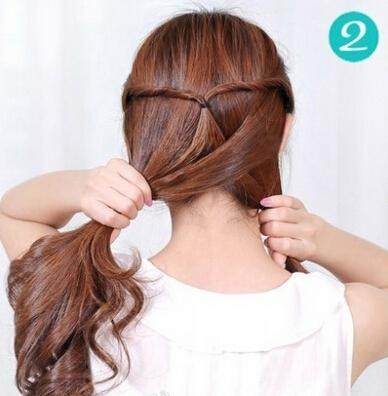 不披头散发的简约编发学生党,披头散发怎么编发可以维持时间长
