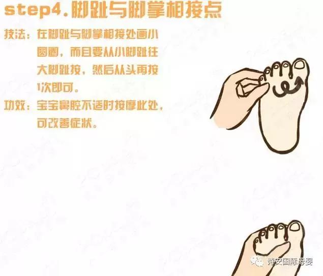 小儿推拿常用足部反射区,小儿足部推拿调脾胃