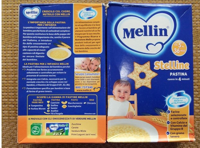 意大利美林mellin宝宝面条,美林mellin幼儿配方奶粉3段