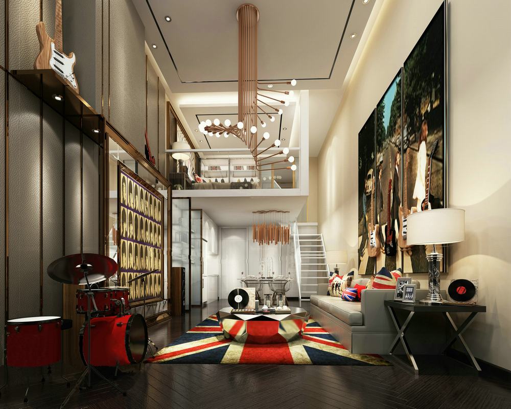 家装室内设计现代风格全套效果图,家装2020效果图欧式