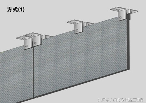 排烟系统挡烟垂壁实操,地下汽车库防烟分区