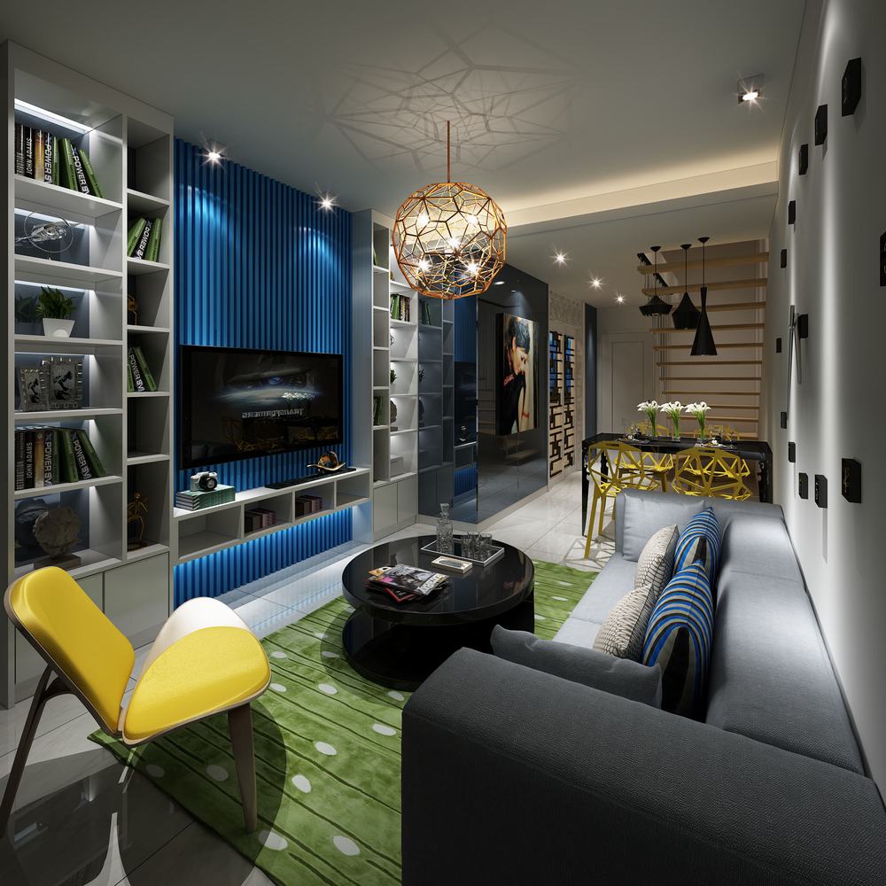 家装室内设计现代风格全套效果图,家装2020效果图欧式