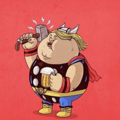 搞怪卡通头像可爱呆萌简约手绘,搞笑胖胖的卡通头像