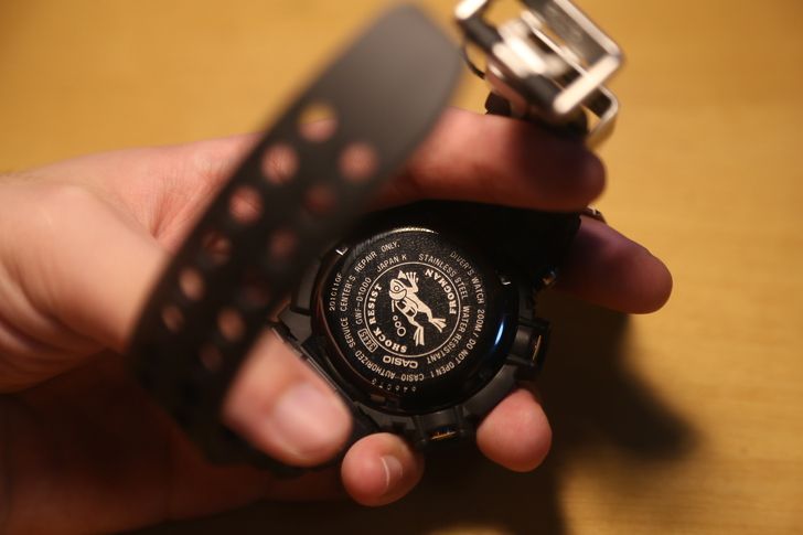 g-shock蛙人7代限量彩虹调时间,gshock蛙人评测