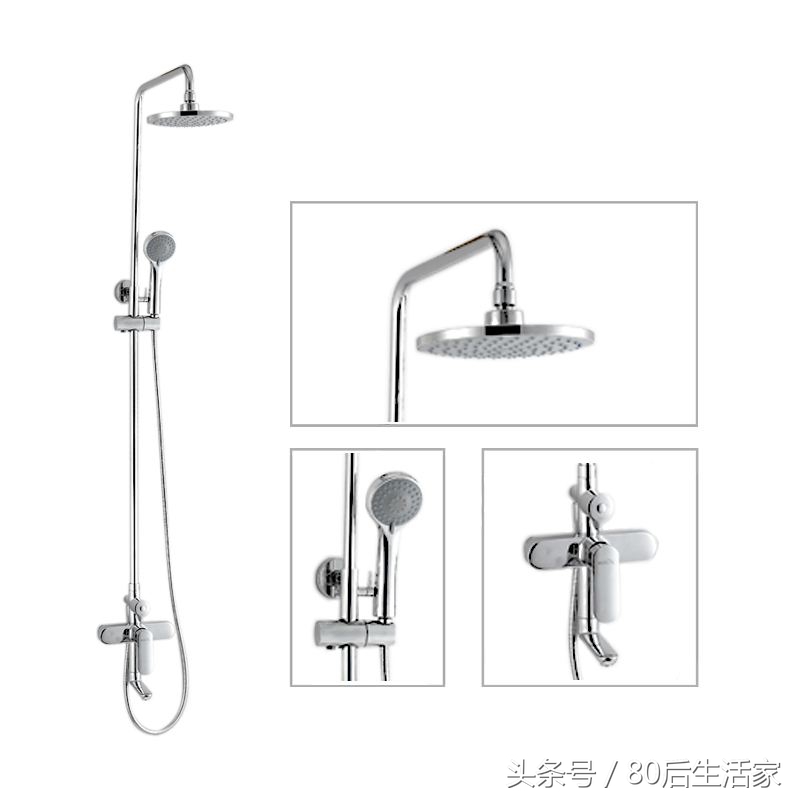 淋浴花洒龙头怎么安装,卫浴水龙头花洒多功能