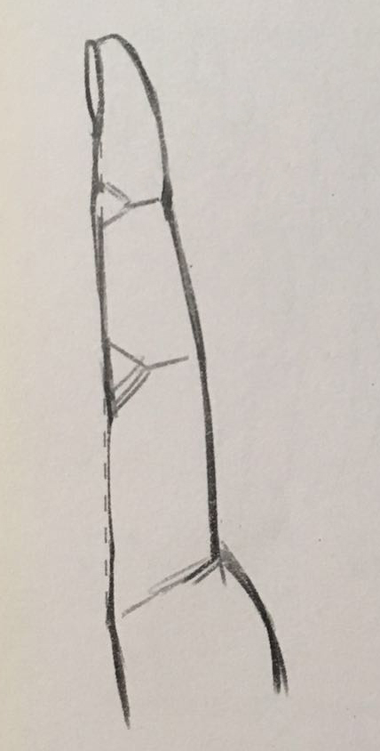 手指快速画法,弯曲的手指怎么画动漫