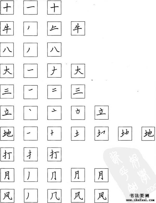 钢笔行书练字规律,小学生钢笔书法诗词书写