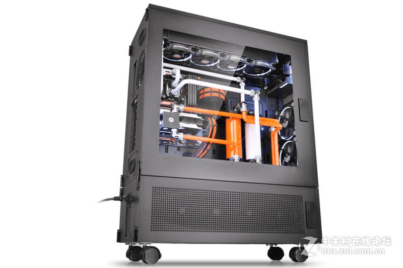 tt100机箱分体式水冷,ttw100机箱评测