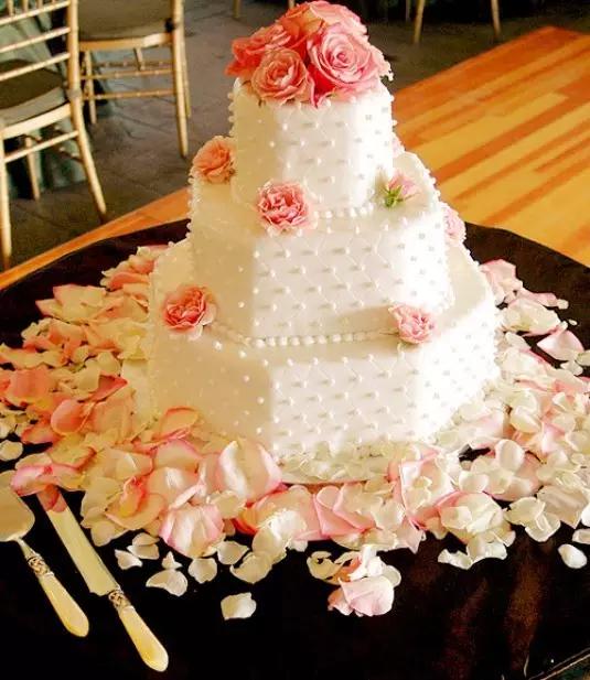 简单的婚礼蛋糕图片大全,最好看的婚礼蛋糕图片