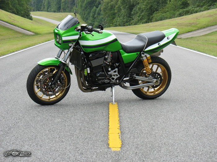 川崎zrx250四缸车复活,带你见识世界神车