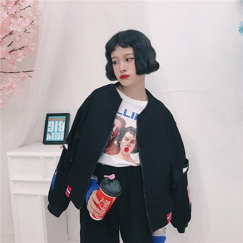 这3款2017秋季新款棒球服，韩版宽松学生装值得拥有