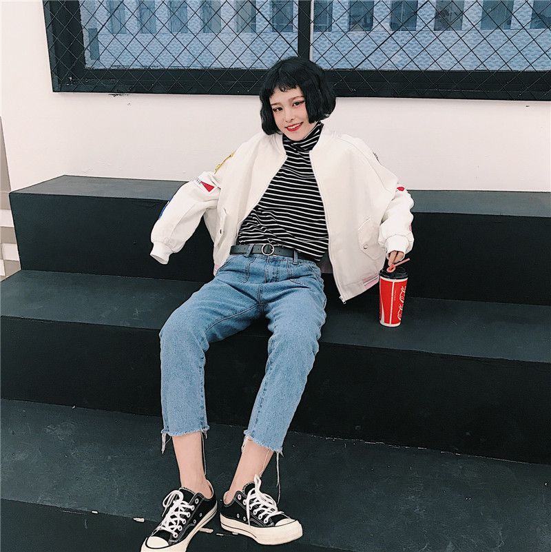 这3款2017秋季新款棒球服，韩版宽松学生装值得拥有