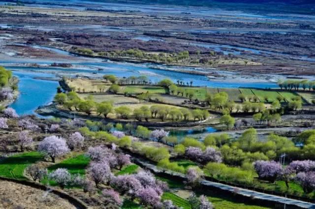 西藏林芝行一路风景如画,林芝最美小镇