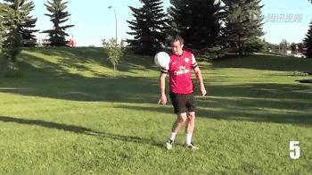 颠球十二个部位教学,颠球12法