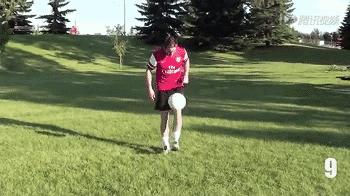 颠球十二个部位教学,颠球12法