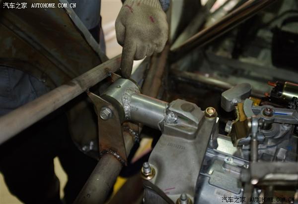 比亚迪f0移植速锐1.5t发动机,f0改涡轮增压套件