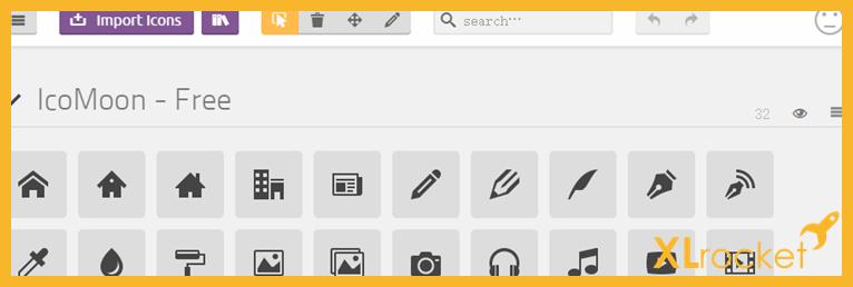 华丽ppt主题图标,适合ppt用的小图标
