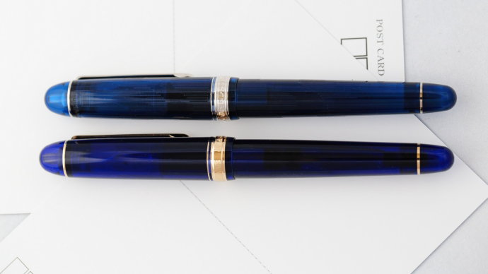 只为那抹蓝白金3776河口湖纪念版钢笔评测