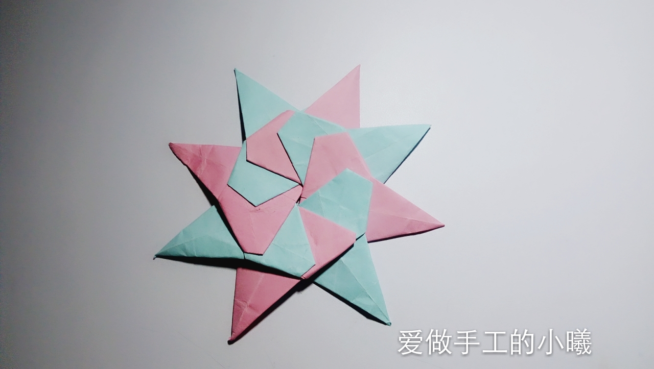 回旋飞镖折纸简单版,折纸风火轮飞镖方法