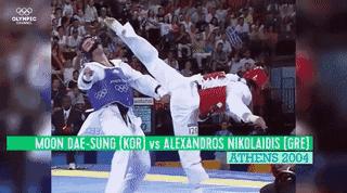 斗鸡式跆拳道,跆拳道打竞技赛的几种技巧