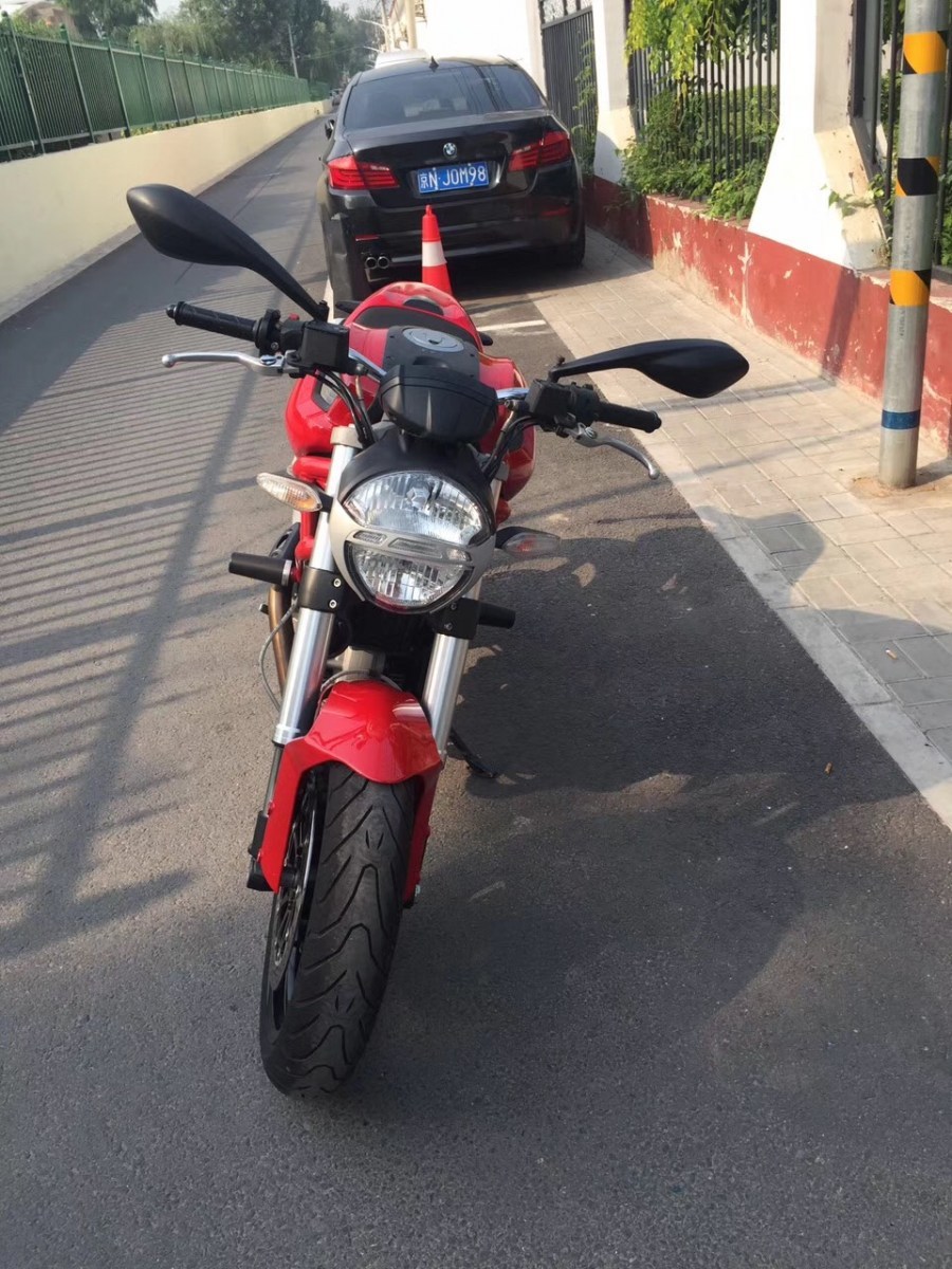 杜卡迪大魔鬼2021款最帅摩托车,杜卡迪monster795百公里加速