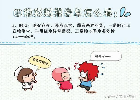 四维报告怎么看宝宝大小,四维彩超怎么看得出宝宝长相