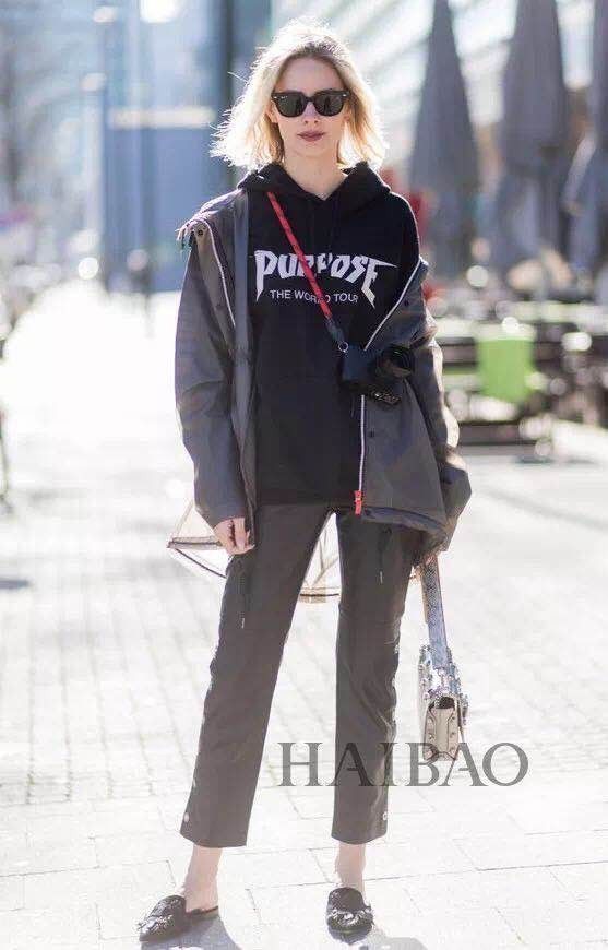 时髦的秋装卫衣,趁着双十一买换季的衣服