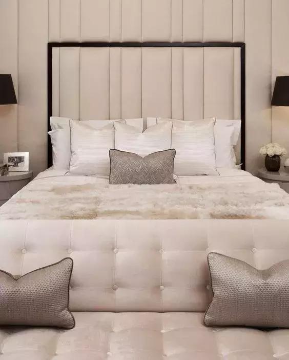 床头软包柔软舒适不凉大气还美观,床头软包怎么布置