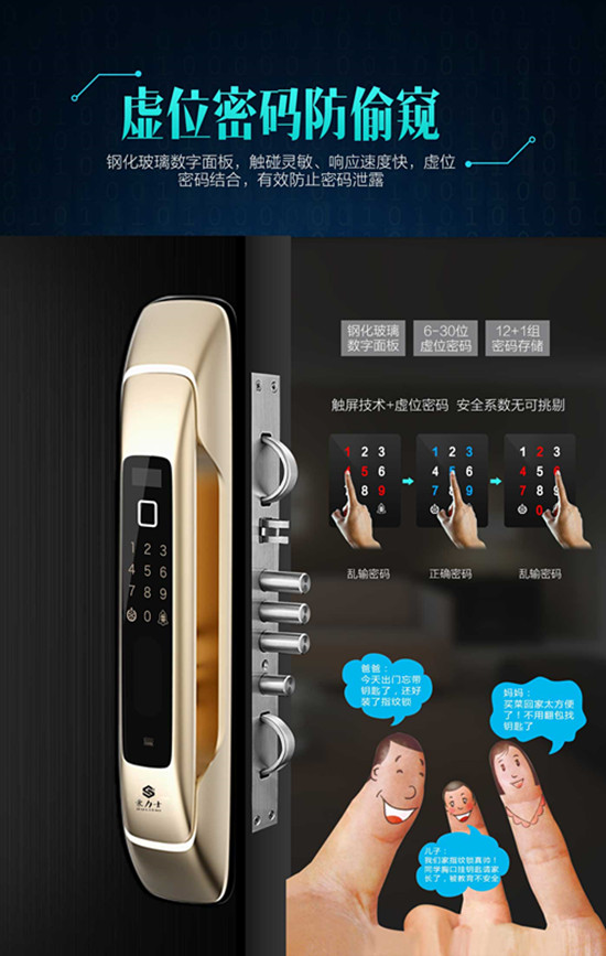 可视化智能门锁危险,智能门锁特别安全