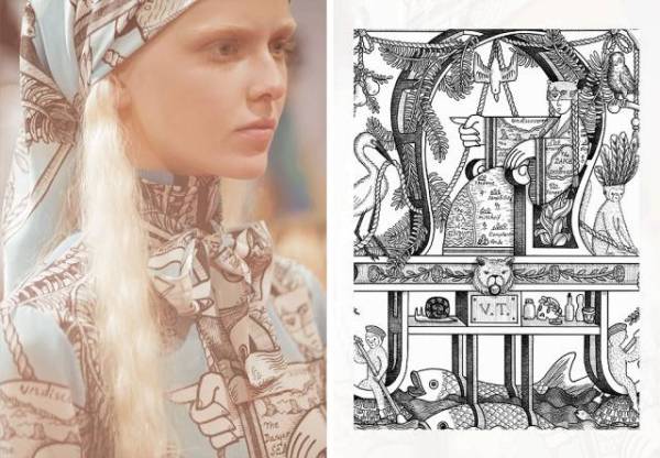 gucci日系插画,gucci限量版插画