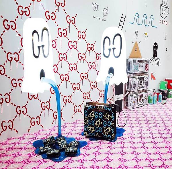 gucci全部插画,gucci法国插画