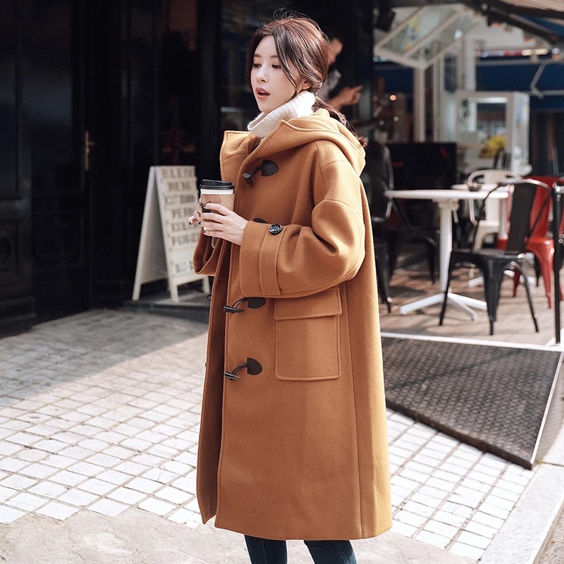 牛角扣大衣怎么搭配减龄,减龄牛角扣羊绒大衣