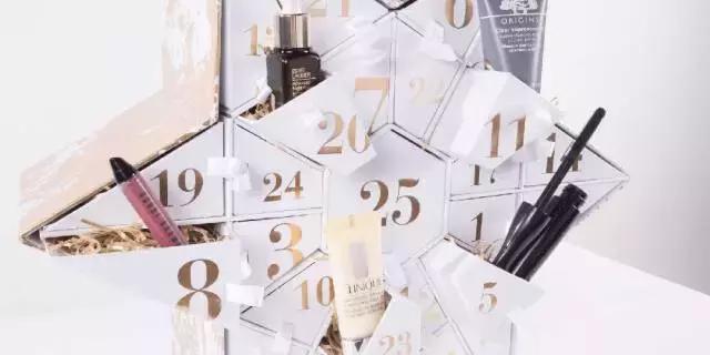 圣诞倒数日历礼盒雅诗兰黛,雅诗兰黛圣诞日历2017