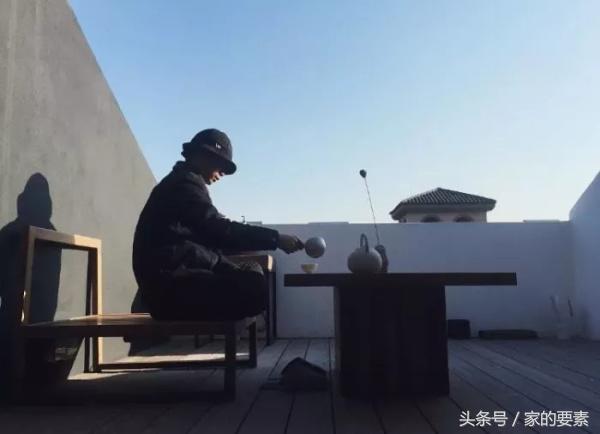 阁楼简洁大方的茶室,阁楼打造书房茶室