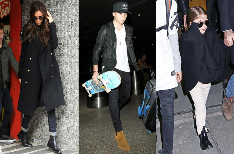 摇滚风靴子,摇滚风格的鞋