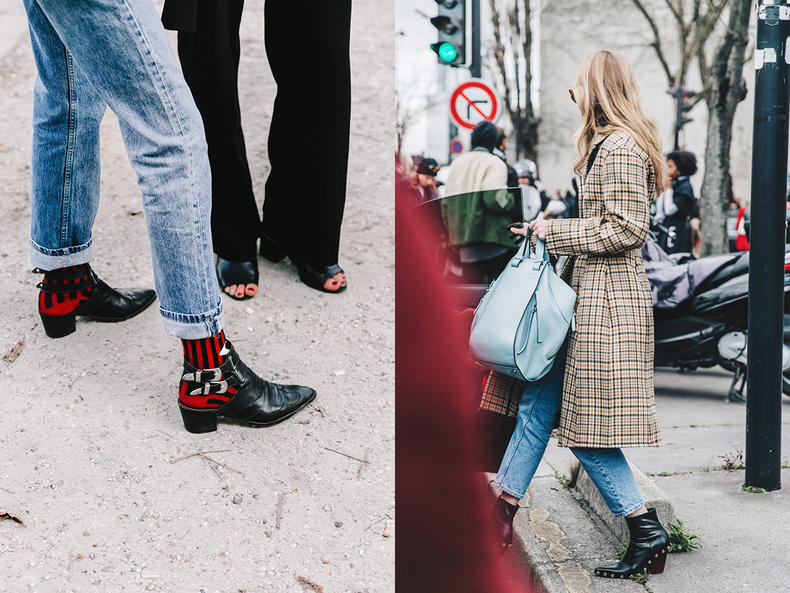 摇滚风靴子,摇滚风格的鞋