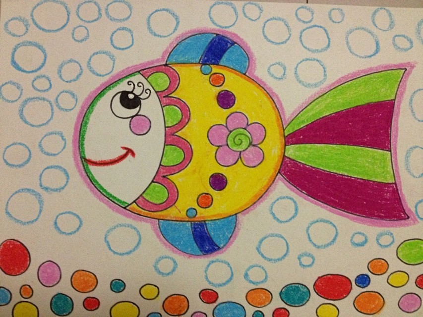 适合幼儿园小朋友画的趣味美术,儿童画创意画8-10岁马克笔画教学