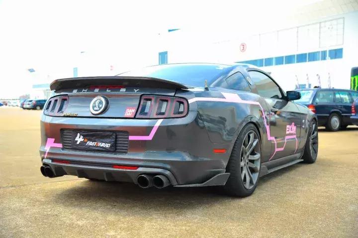 美式大肌肉福特野马shelbygt500,确实非常野