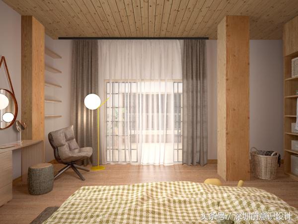 治愈系北欧风格装修效果图,北欧日式原木