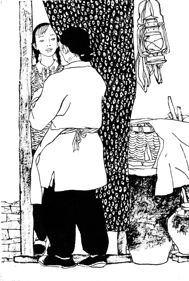 吴冠英作品福娃,连环画吴冠英