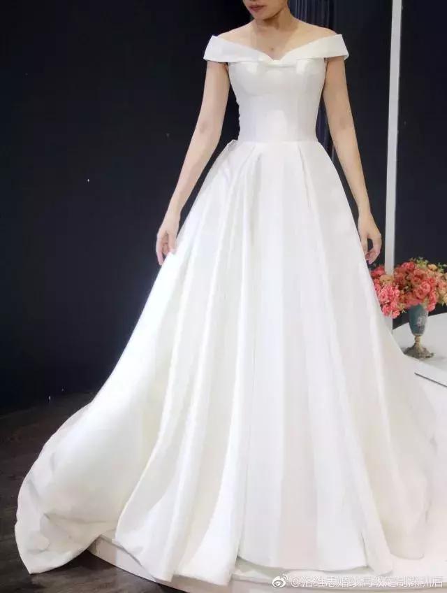 大拖尾婚纱适合矮个子女生吗,谁说矮就不能穿搭