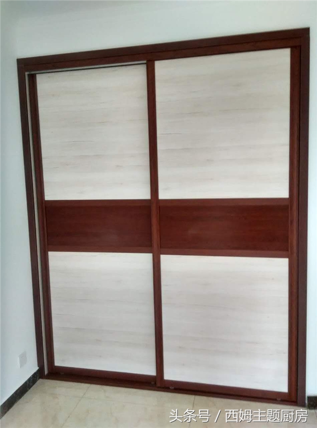 新款衣柜移门下轨,全屋定制衣柜推拉门避坑指南
