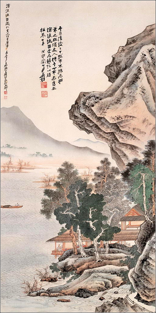 张大千精品画作赏析,张大千精品画作赏析价格