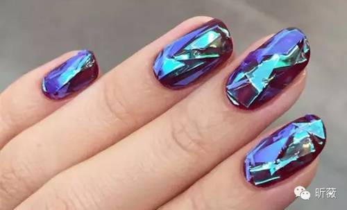 nail美甲款式图片,nail简约美甲